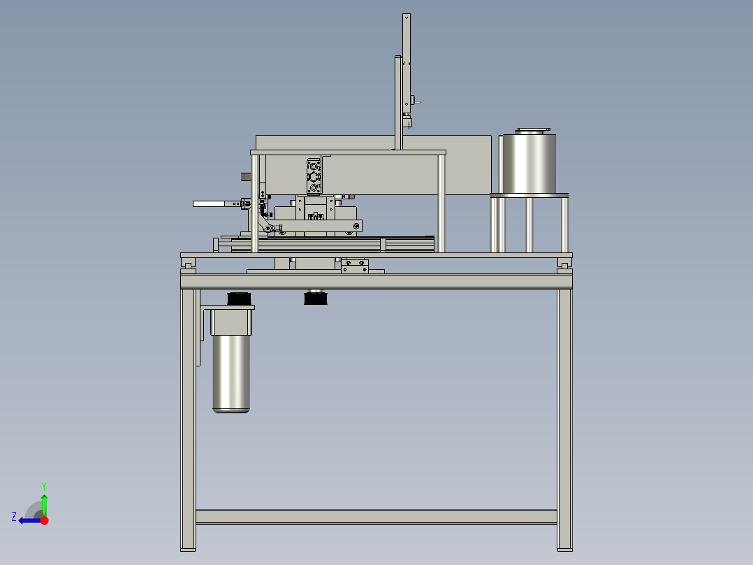 LED灯的保护贴膜右视图