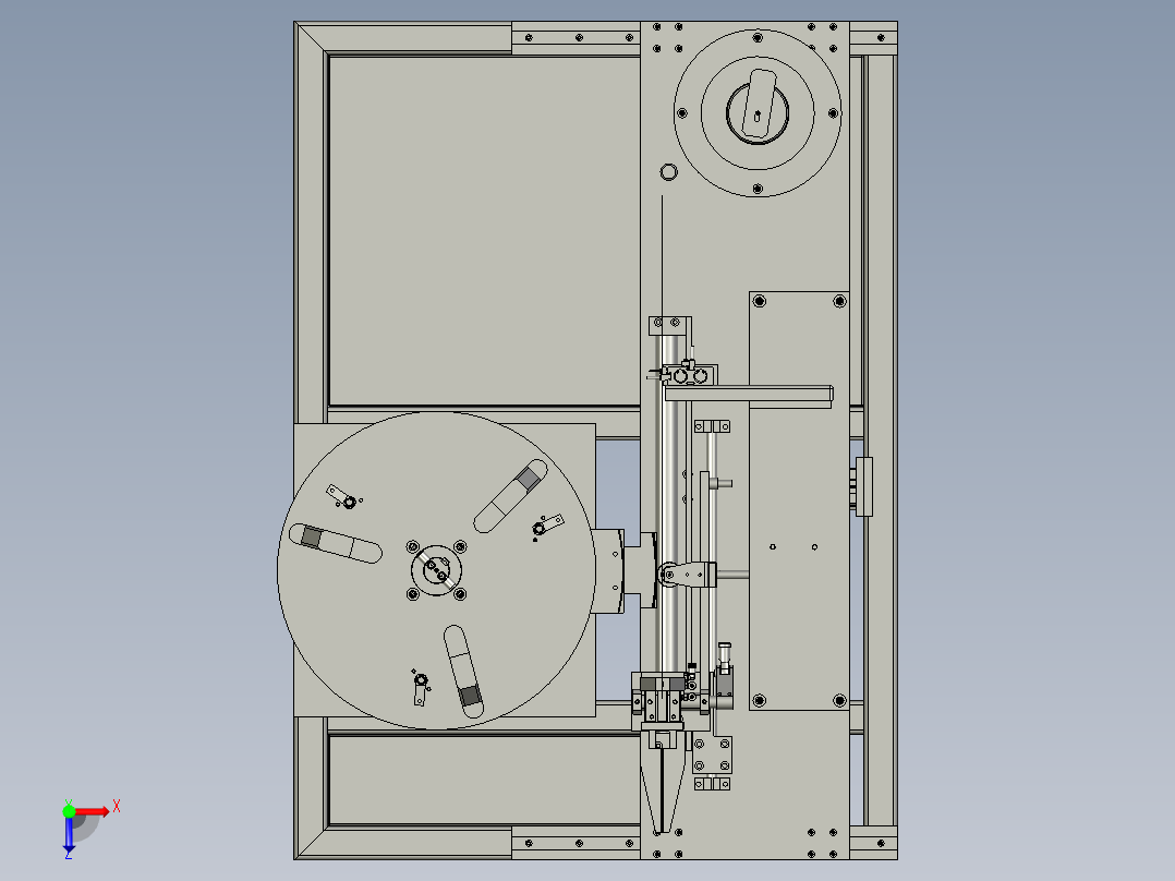 LED灯的保护贴膜俯视图