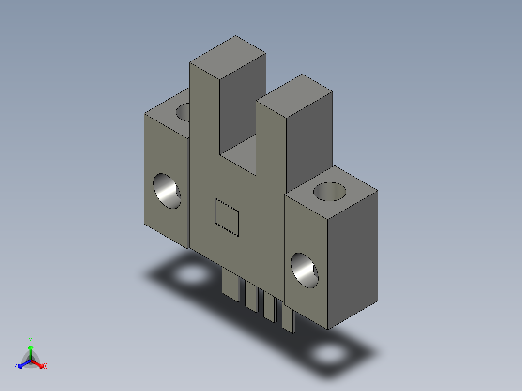 P127-SX670正等轴测图