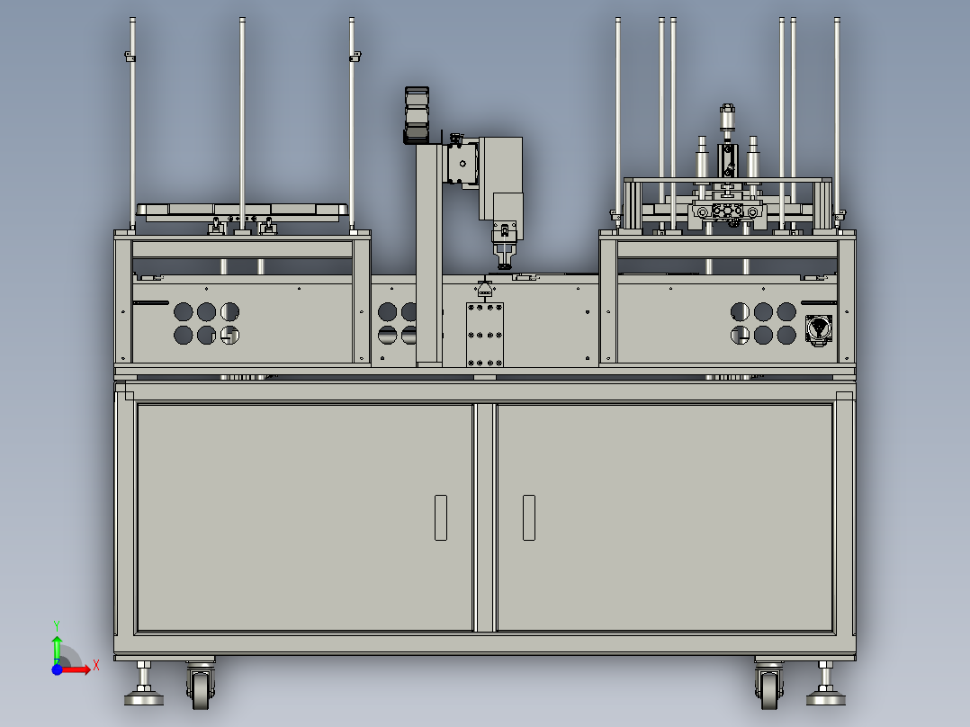 JHZB-外壳上料机构A前视图