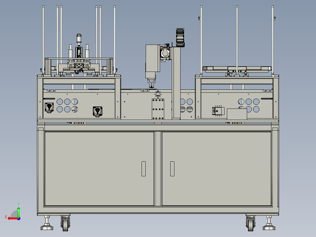 JHZB-外壳上料机构A后视图