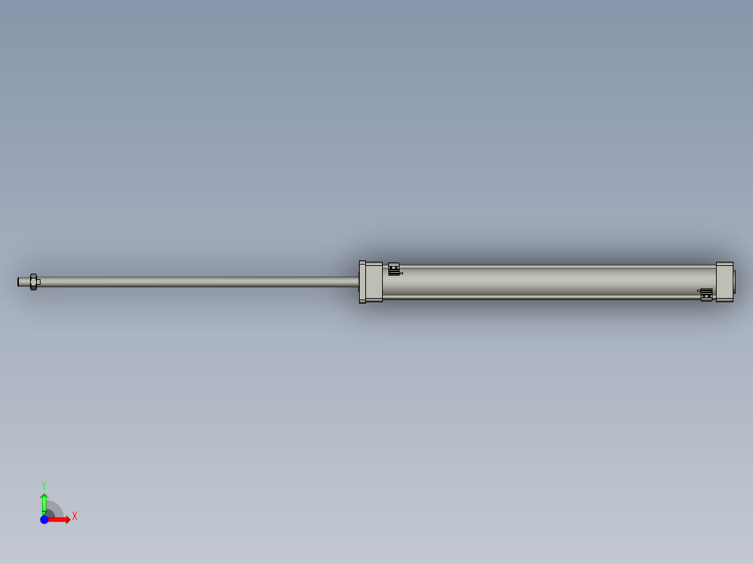 MDBF63-600-M9P气缸前视图