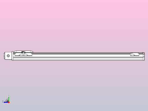 机器人皮带驱动直线轴TPA-GCB-50-P42-L650-DR-M10-N3右视缩略图