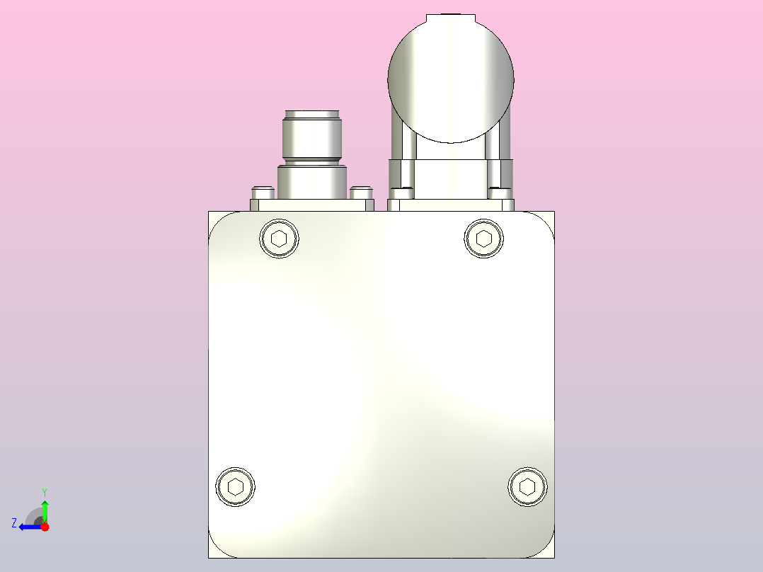FESTO伺服马达EMMS-AS-70-SK-HS-RS-S1右视图