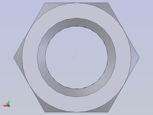 2型六角螺母 GB_T6175-2000_M16B后视缩略图