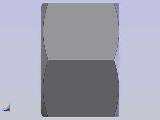 2型六角螺母 GB_T6175-2000_M16B右视缩略图