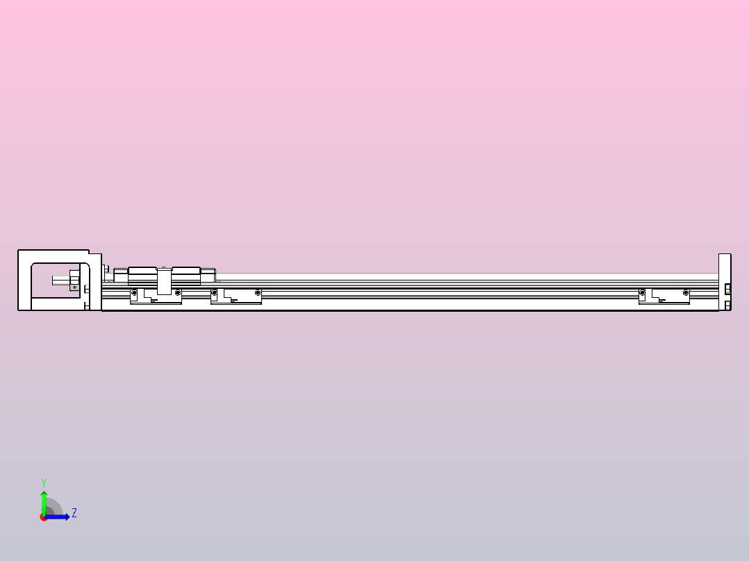 钢基模组TPA-KSR-8610C-640A1-M-F0S2左视图