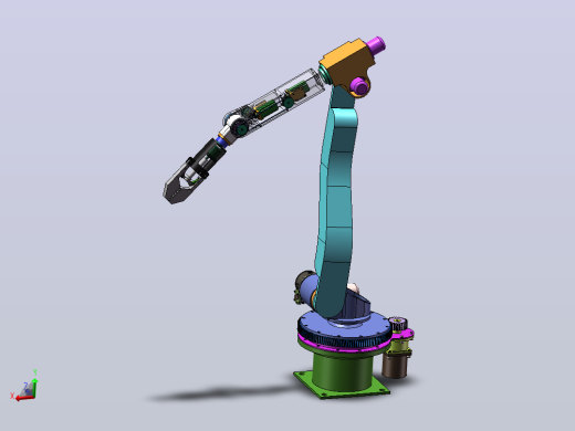 快递分拣机器人(SW+CAD+说明书)