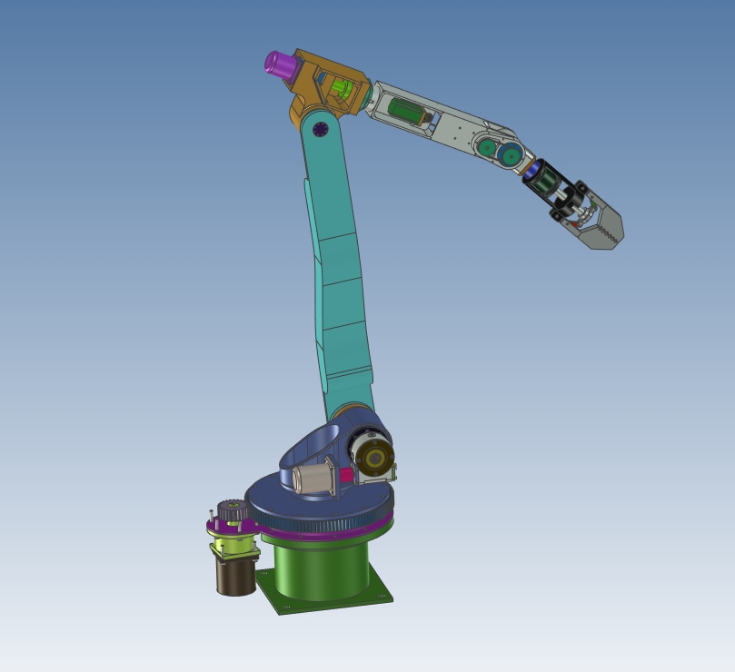 快递分拣机器人(SW+CAD+说明书)