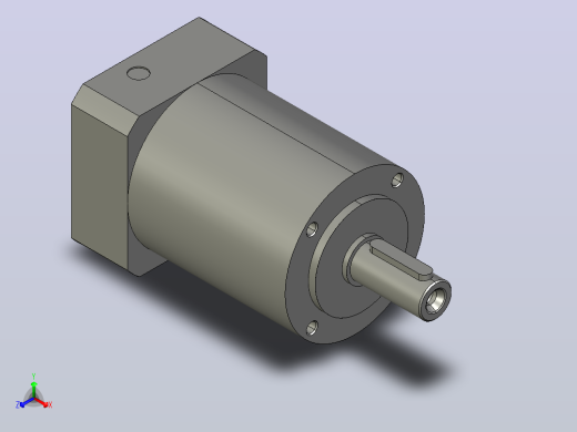 间隙减速器gearbox_gbx060005k_gbk_060_055_0_f