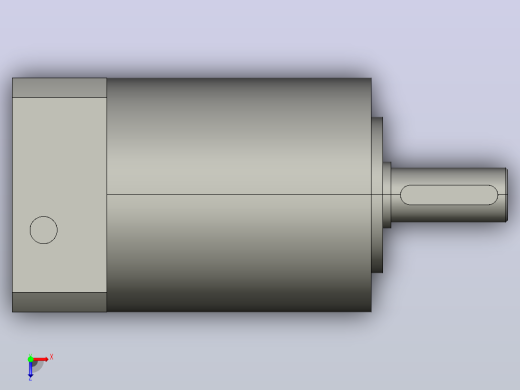 间隙减速器gearbox_gbx060005k_gbk_060_055_0_f俯视缩略图