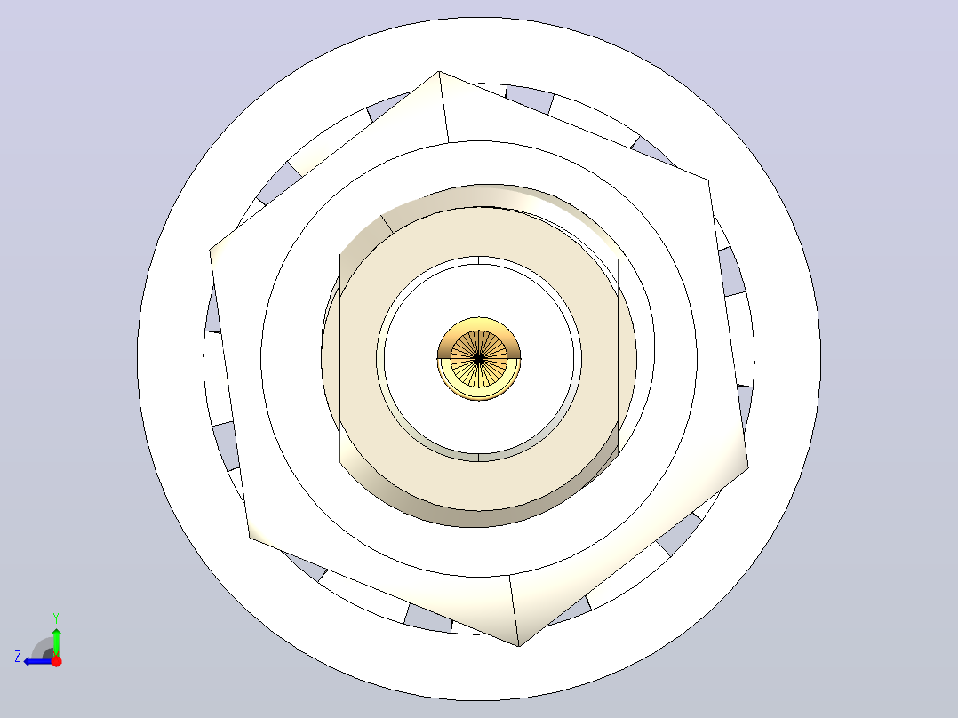 Rosenberger 10 GHz TNC同轴隔板连接器右视图
