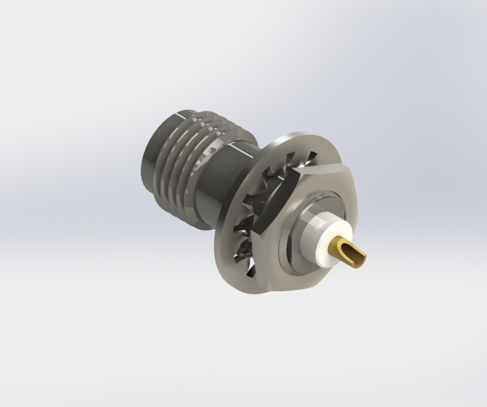 Rosenberger 10 GHz TNC同轴隔板连接器