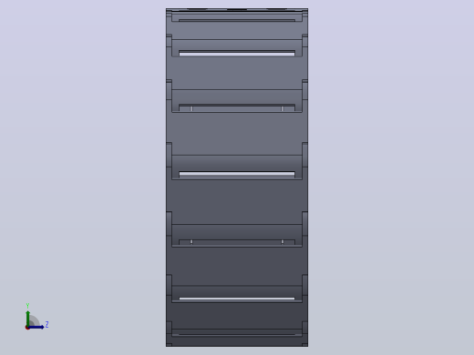内高15内侧打开型TA半封闭式拖链[DSL15HTA-15-40-R48-20-A1]左视缩略图