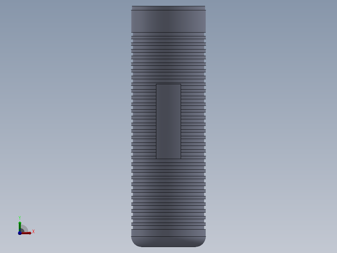 军用母U174U 7.1连接器前视图
