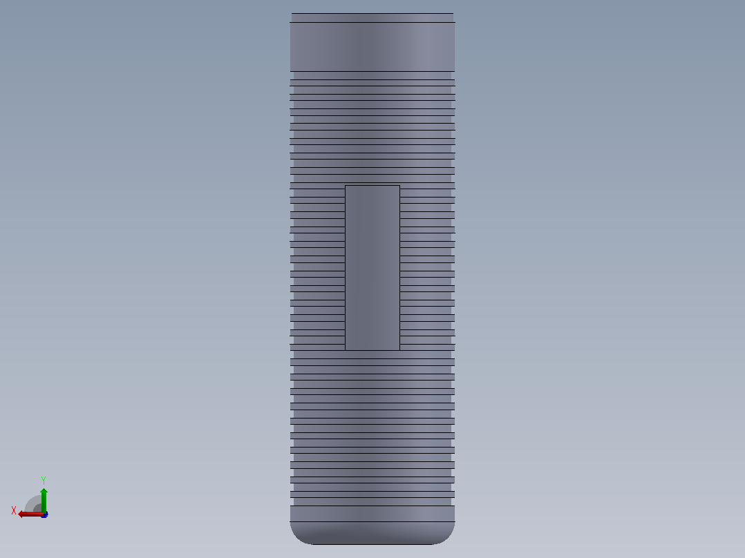 军用母U174U 7.1连接器后视图