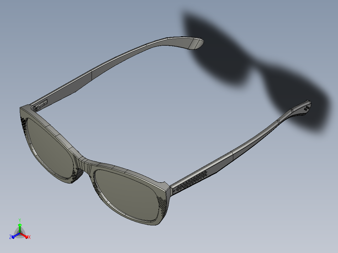 Wayfarer 眼镜主视图