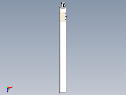 滚珠丝杠直线轴带导轨全封闭TPA-HCR-220D-3210C-L2250-M-C-P1K-N3俯视缩略图