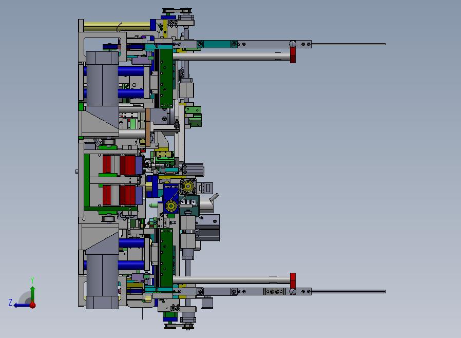 12pin的USB组装生产线设  附IGS右视图