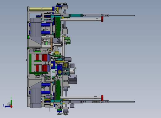 12pin的USB组装生产线设  附IGS右视缩略图