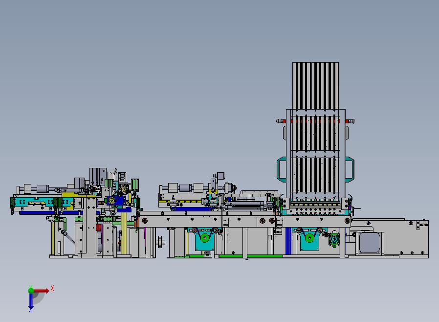 12pin的USB组装生产线设  附IGS俯视图