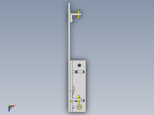 带安全机构的工件转移俯视缩略图