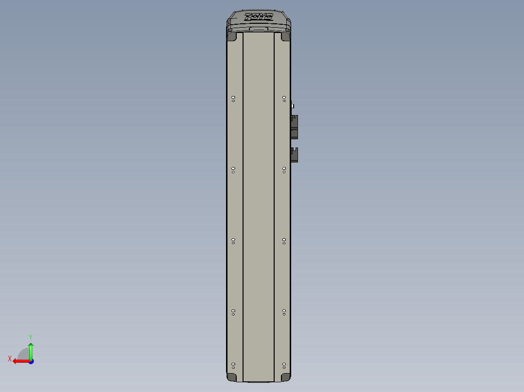 Toyo东佑达直线模组-ETH13-600-M+煞車后视图