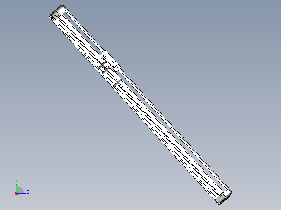 Toyo东佑达直线模组-ETH13-600-M+煞車左视图