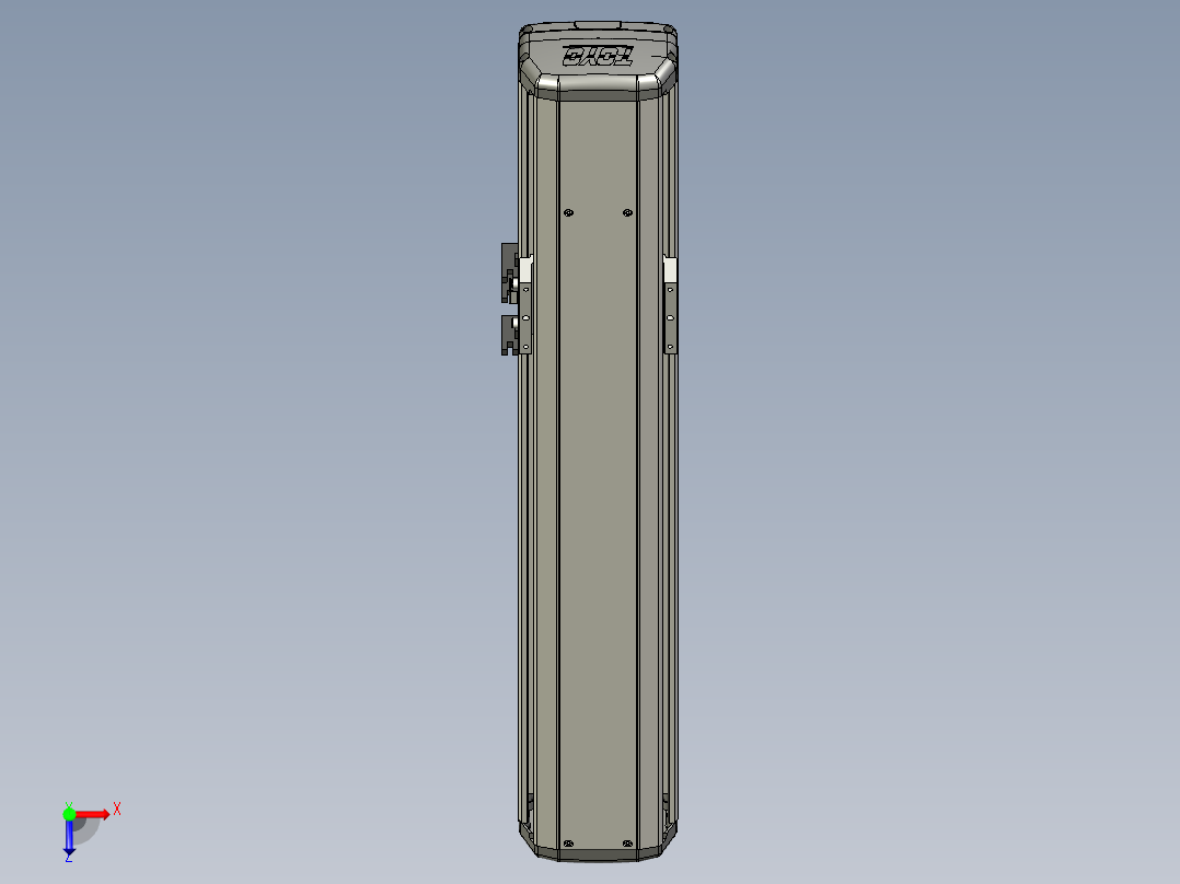 Toyo东佑达直线模组-ETH13-600-M+煞車俯视图