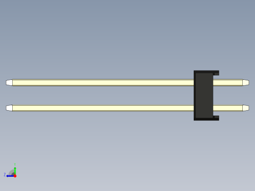 彩色公头100mil（2.54mm）系列-DS1021_black_2x18p_100mil_Type19_rev1.0右视缩略图