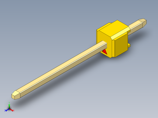 彩色公头100mil（2.54mm）系列-DS1021_yellow_1x01p_100mil_Type5_rev1.0