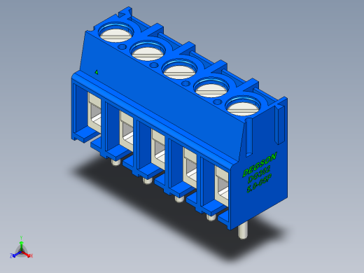 DEGSON DG302 系列 5.0 接线端子-DG302-5.0-05P-12-00AH