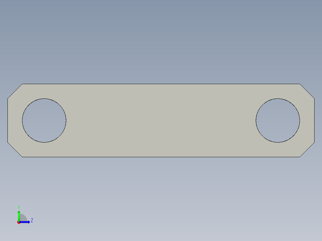 基恩士PS-45_bracket2_kc图纸模型左视图