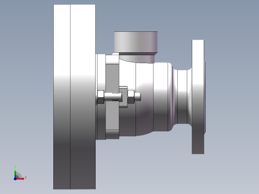 阀体机械加工工艺规程及车Ф50内孔夹具设计【SW夹具三维】前视缩略图