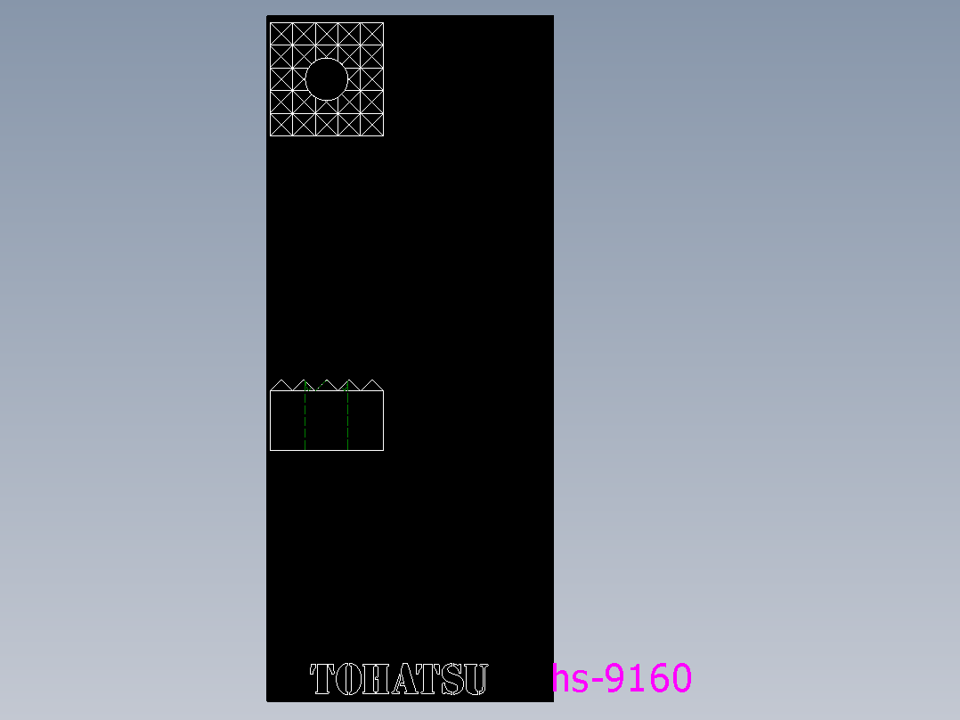 夾爪(方型)HS-2D多系列多零件图纸模型