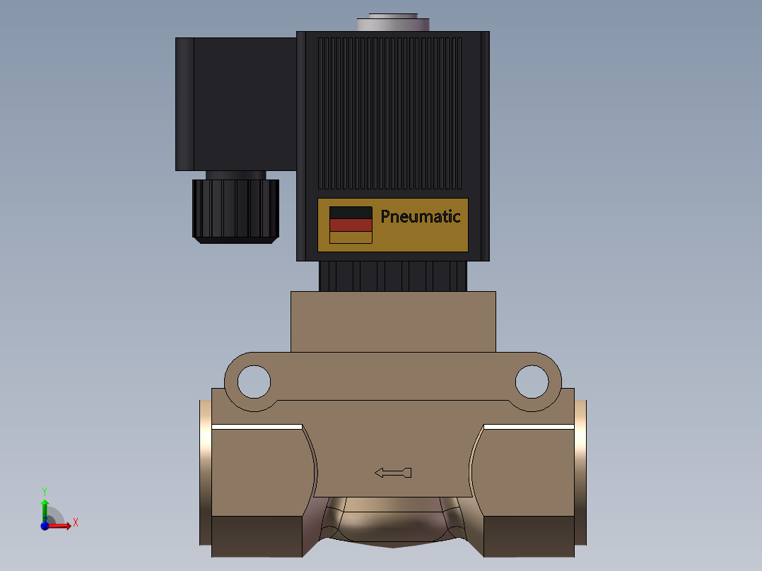 海恩德电磁阀5404-02前视图
