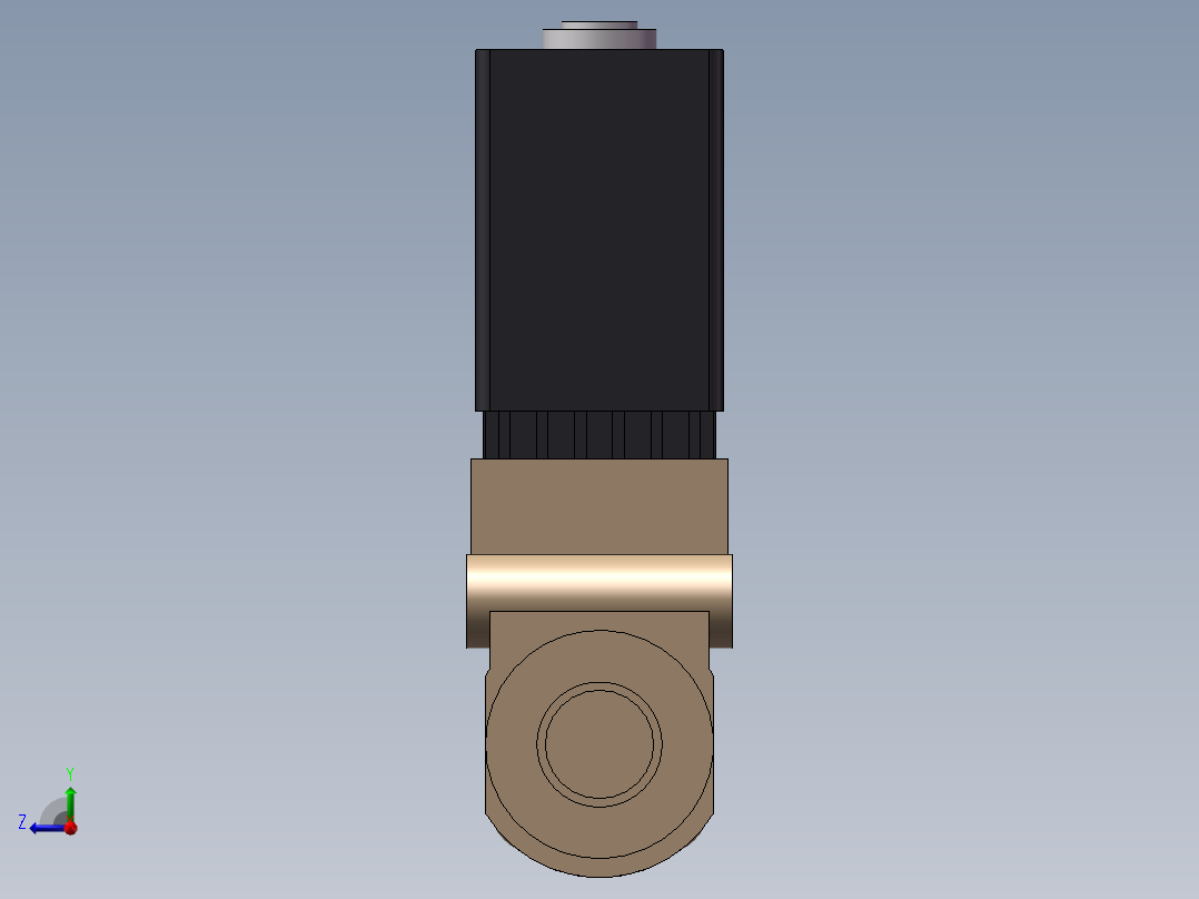 海恩德电磁阀5404-02右视图