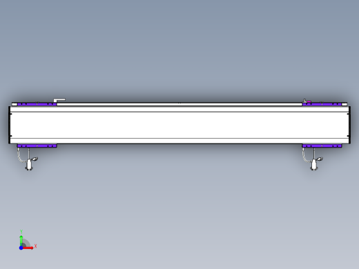 威洛博VL系列3d模型模组2VL17E2Y-S1100前视缩略图