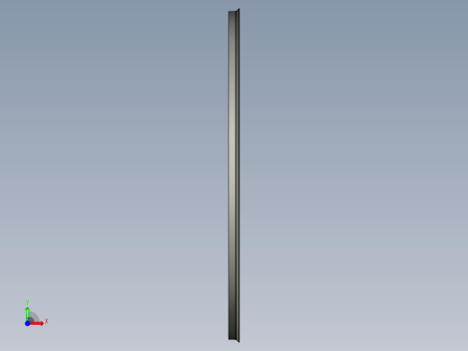 SKF轴向夹持密封CT1型3D模型IGS格式前视缩略图