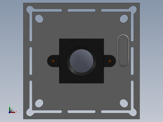 工业摄像头组件前视缩略图