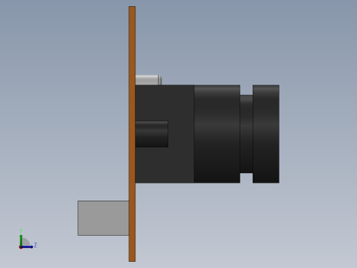 工业摄像头组件左视缩略图