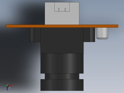 工业摄像头组件俯视缩略图