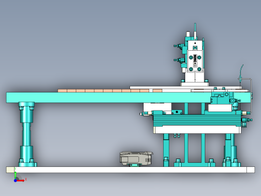 凹点判别选向机构前视缩略图