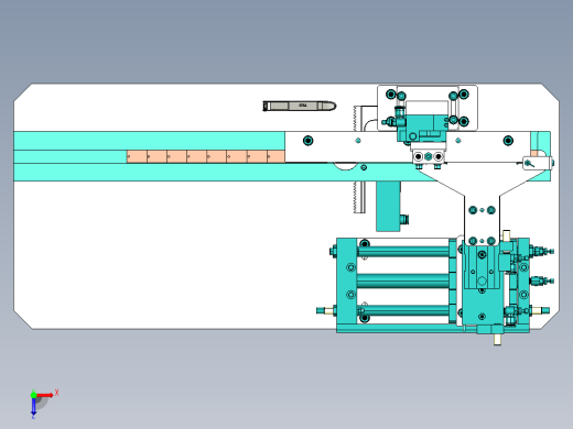 凹点判别选向机构俯视缩略图