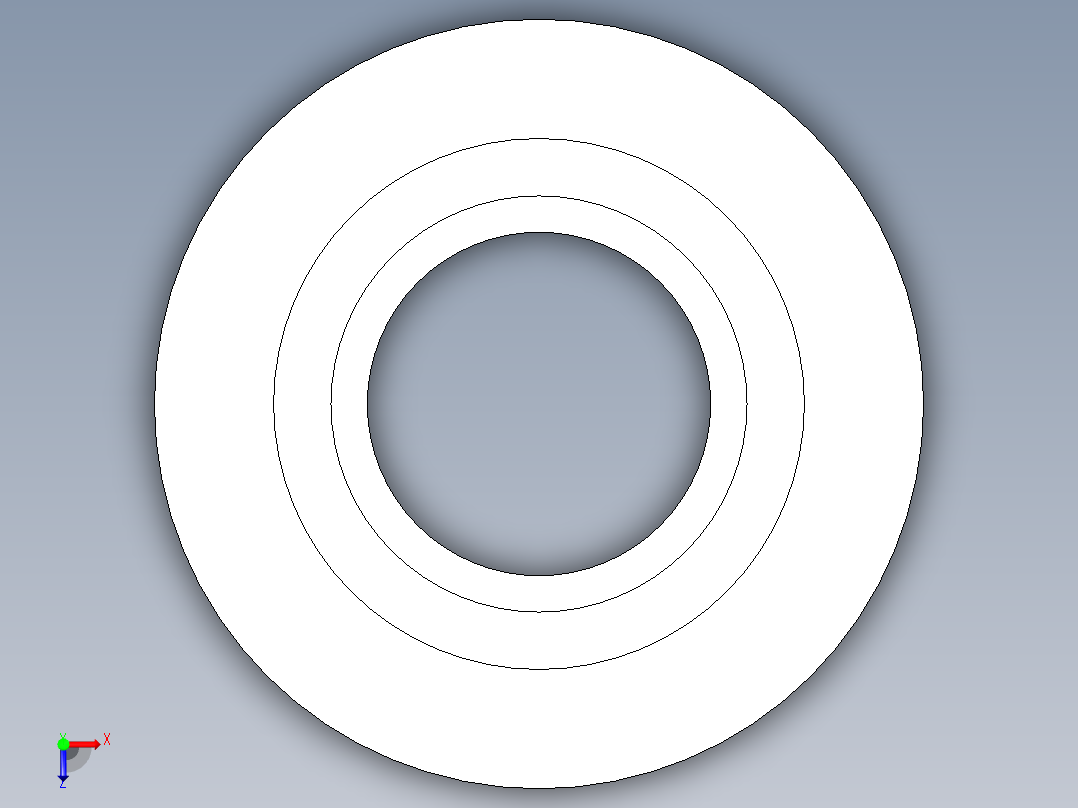 CPVC管件11-Sch80_ReducerCoupling_SxS_9829-338_3in x 2in俯视图