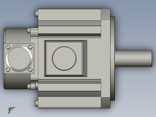 400W MDME伺服马达俯视缩略图