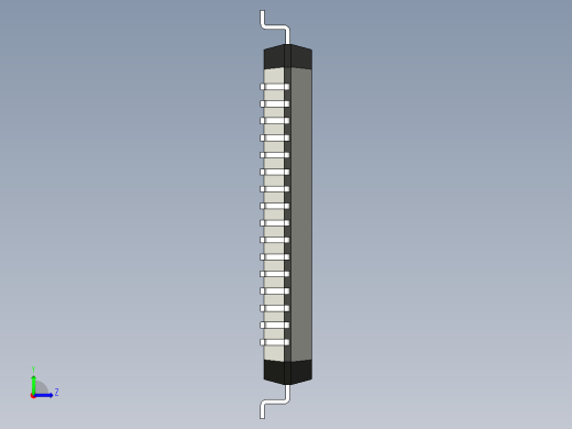 元器件3D封装LQFP64_FPT-64P-M0380左视缩略图