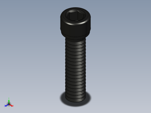 紧固件-IGES 0.2500 Socked Head