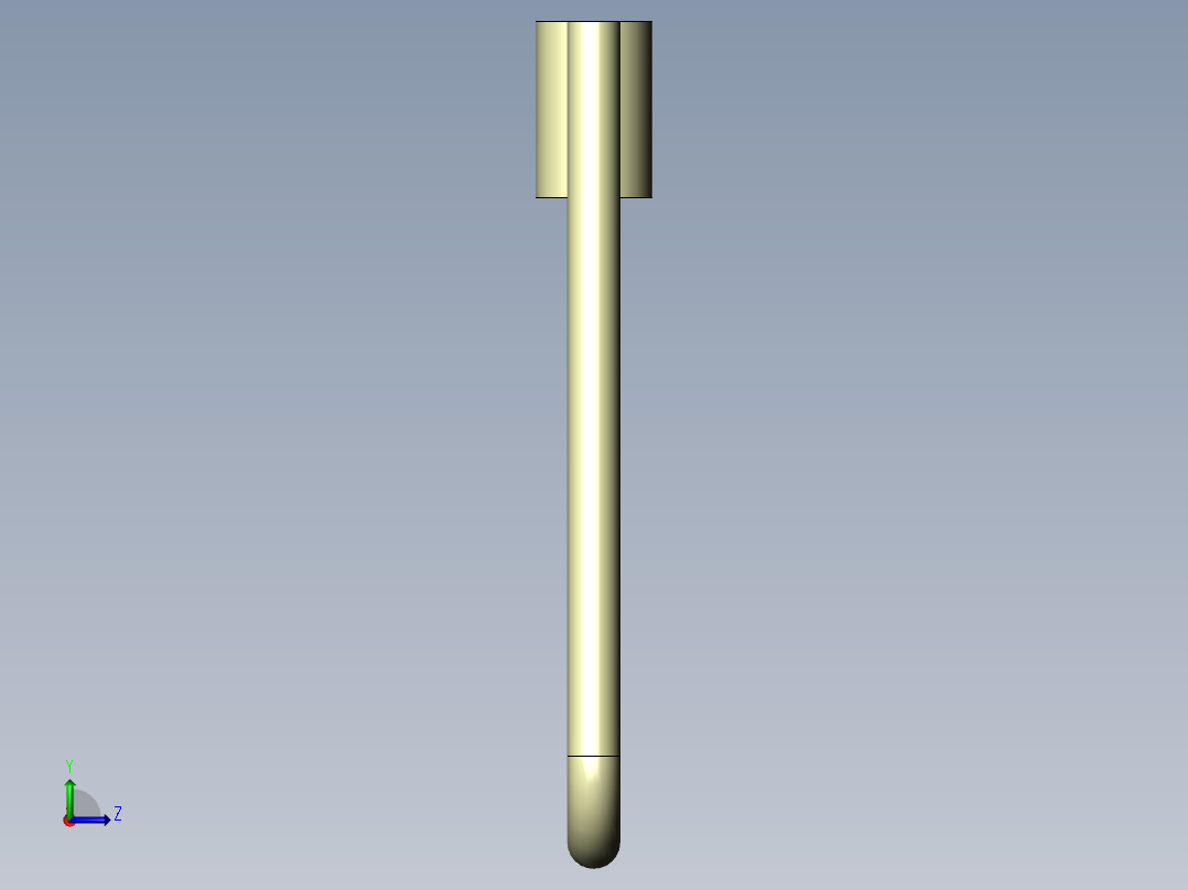 直线圈嵌件左视图