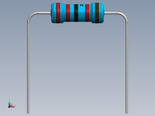 电容器 二极管 电阻器-Resistor 22K Ohm 1 Watt前视缩略图